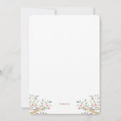 Branches of Love Foto Aankondiging Geboorte (Achterkant)