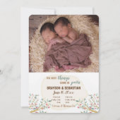 Branches of Love Foto Aankondiging Geboorte (Voorkant)