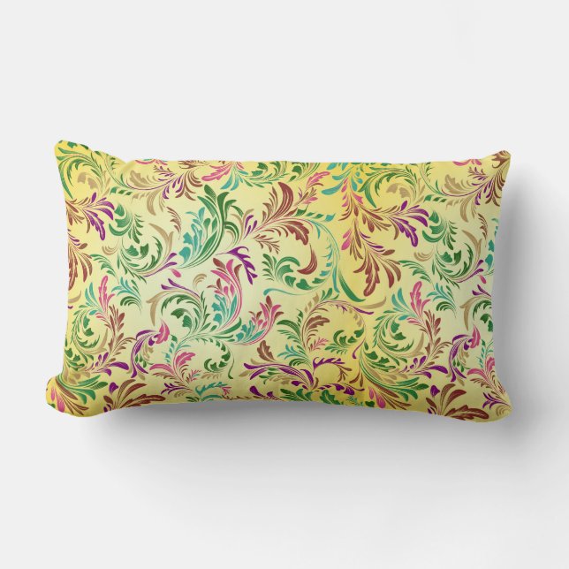 Branches Patroon Design-444555 Kussen (Voorkant)