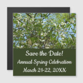 Branches van Dogwood Blossom Spring Trees (Voorkant / Achterkant)