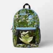 Branches van Dogwood Blossom Spring Trees Bedrukte Rugzak (Voorkant)