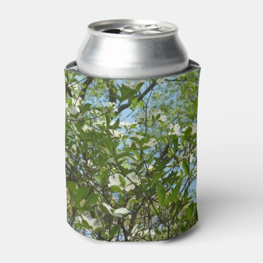 Branches van Dogwood Blossom Spring Trees Blikjeskoeler (Blikje Voorkant)