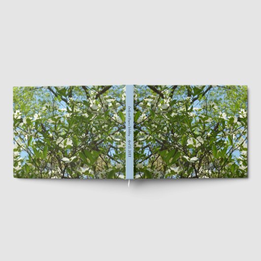 Branches van Dogwood Blossom Spring Trees Gastenboek (Volledig)