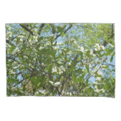 Branches van Dogwood Blossom Spring Trees Kussensloop (Voorkant)