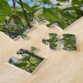 Branches van Dogwood Blossom Spring Trees Legpuzzel (Zijkant)