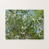 Branches van Dogwood Blossom Spring Trees Legpuzzel (Horizontaal)