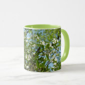 Branches van Dogwood Blossom Spring Trees Mok (Voorkant rechts)