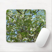 Branches van Dogwood Blossom Spring Trees Muismat (Met muis)