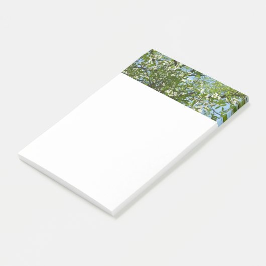 Branches van Dogwood Blossom Spring Trees Post-it® Notes (Schuin)