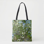 Branches van Dogwood Blossom Spring Trees Tote Bag (Voorkant)