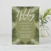 Branches voor zakelijke kerstfeestjes bijtende pin kaart (Staand voorkant)