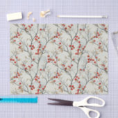Branches with Berries in Warm Fall Colors Pattern Tissuepapier (Craft)