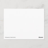 Branching Blank Notecard 2 Briefkaart (Achterkant)