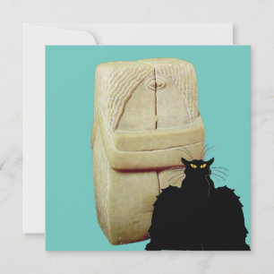Brancusi The Kiss and Les Chats Noir Kaart