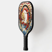 Brand ademende draak kunstmatige intelligentie pickleball paddle (Links)