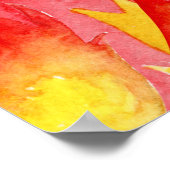 Brand brandweermotor Birthday Welkomstteken Poster (Hoek)