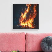 brand canvas afdruk (Insitu (Woonkamer))