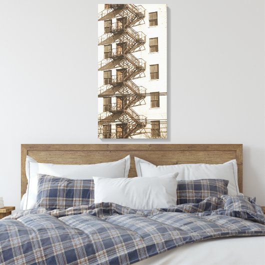  brand canvas afdruk (Insitu (Slaapkamer))