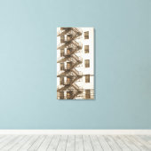  brand canvas afdruk (Insitu (Houten vloer))