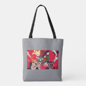 Brand de Heksentote Bag – Griezelige Halloween-acc Tote Bag (Achterkant)