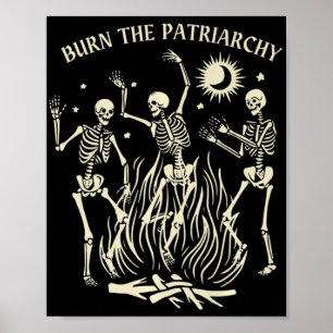 Brand de patriarchy Fun Feminist Halloween Poster