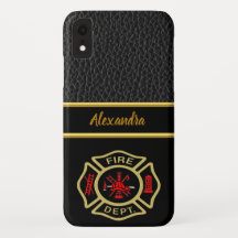 Brand Departement logo Gold en backbadge Gold