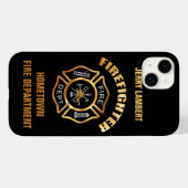 Brand Department Gold Name Sjabloon Case-Mate iPhone Case (Achterkant (horizontaal))
