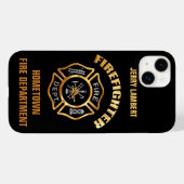 Brand Department Gold Name Sjabloon Case-Mate iPhone Case (Achterkant (horizontaal))