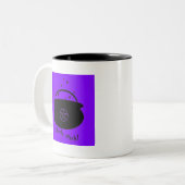 Brand en Cauldron Bubble... Witch's Mok (Voorkant links)