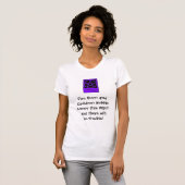Brand en Cauldron Bubble... Witch's T shirt (Voorkant volledig)