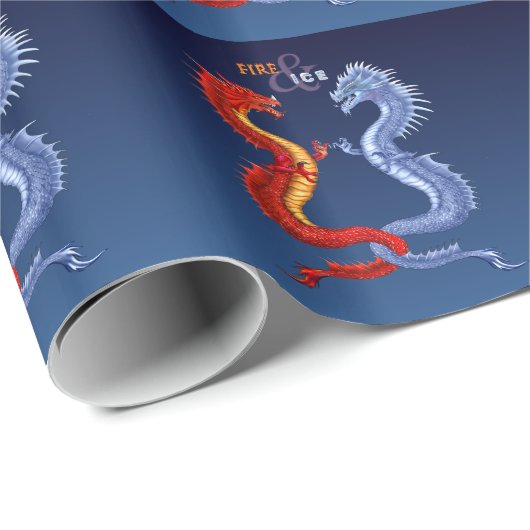 BRAND EN ICE CADEAUPAPIER (Rol Hoek)