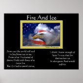 brand - en ijskarakter op 4 juli Posters 10 (Voorkant)