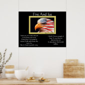 brand - en ijskarakter op 4 juli Posters 13 (Keuken)