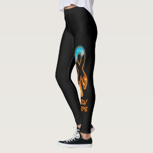 Brand- en ijsklint leggings