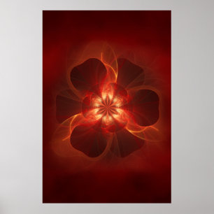 Brand fractal Art Poster
