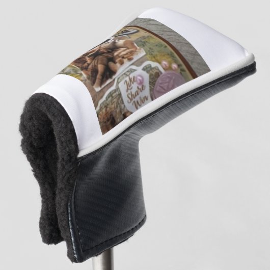 Brand Golf Headcover (3/4 voorkant)