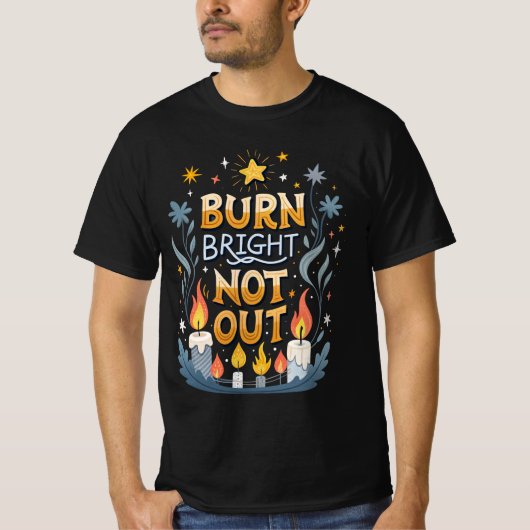 Brand helder, niet uit t-shirt (Voorkant)