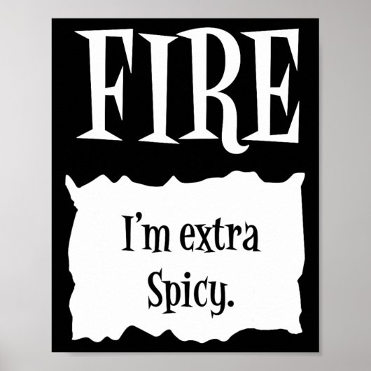 BRAND - Hot Packet Halloween Taco-kostuum Poster (Voorkant)