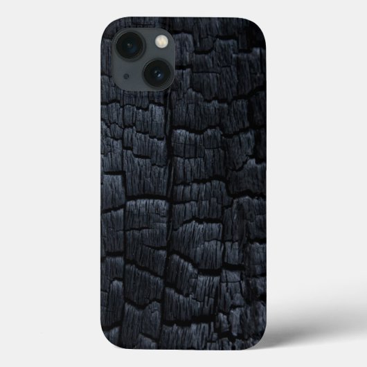 Brand hout Iphone 6 Hoesje (Achterkant)