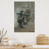 BRAND IN DE HOLE POSTER (Keuken)