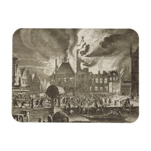 Brand in het oude stadhuis van Amsterdam, 17 juli  Magneet