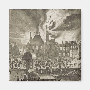 Brand in het oude stadhuis van Amsterdam, 17 juli  Magneet