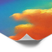 Brand in het Poster van de hemel (Hoek)