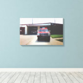  brand in Newkirk Canvas Afdruk (Insitu (Houten vloer))