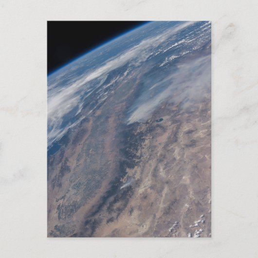 Brand in Yosemite National Park & Stanislaus Fores Briefkaart (Voorkant)