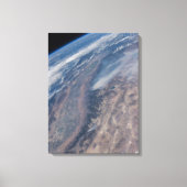 Brand in Yosemite National Park & Stanislaus Fores Canvas Afdruk (Voorkant)