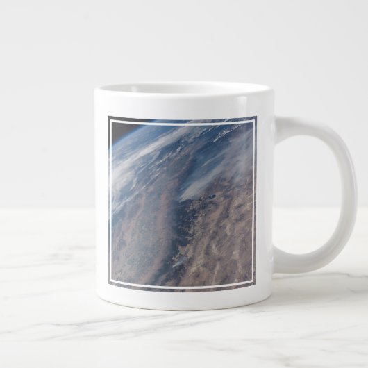 Brand in Yosemite National Park & Stanislaus Fores Grote Koffiekop (Rechts)