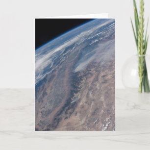 Brand in Yosemite National Park & Stanislaus Fores Kaart