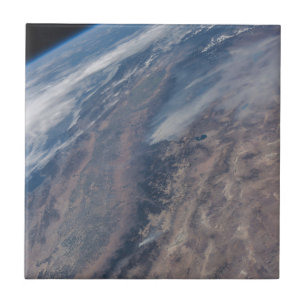 Brand in Yosemite National Park & Stanislaus Fores Tegeltje