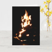 Brand Kaart (Gele Bloem)